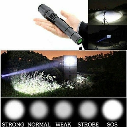 (T)2023 CREE 8000 lumen life waterproof LED light flashlight bike bicycle outdoor camp crime prevention .. for 