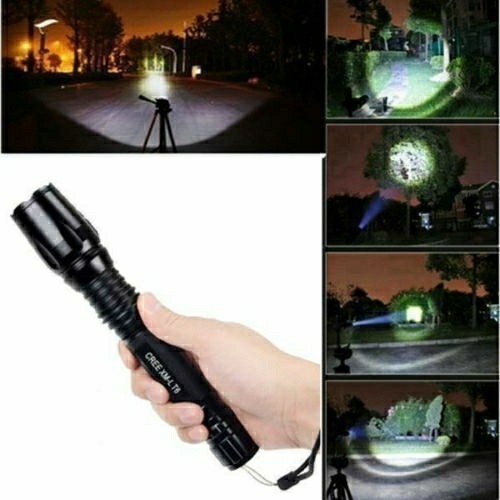 (T)2023 CREE 8000 lumen life waterproof LED light flashlight bike bicycle outdoor camp crime prevention .. for 