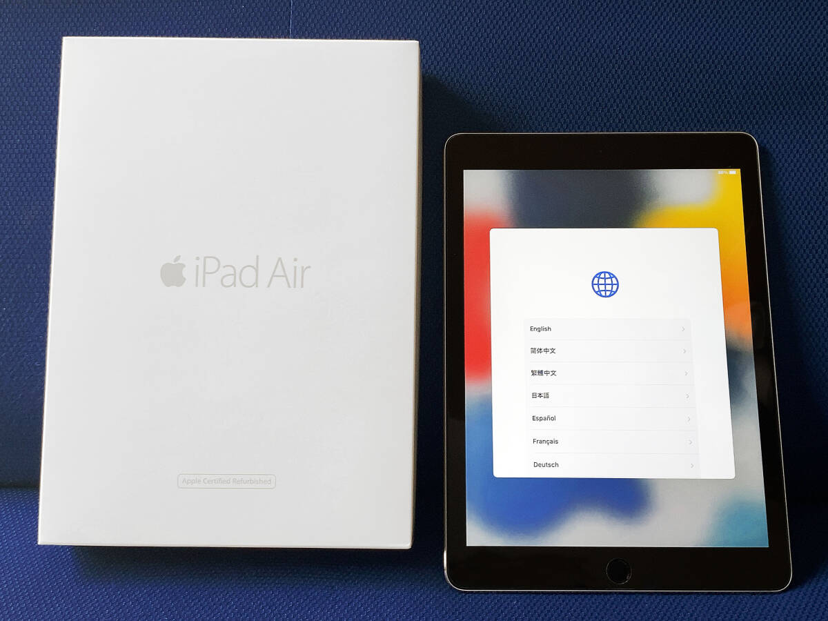 ◆即決◆中古美品◆Apple◆iPad Air2◆64GB◆Wi-Fiモデル◆◆iPad Air 2スペースグレイ◆FGKL2J/A◆A1566 アップル アイパッド◆アイパット_画像1