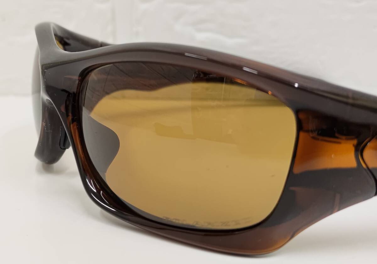 2634■OAKLEY PIT BULL　オークリー　ピットブル　ブラウン系　サングラス　OO9161-08　62O18_画像7