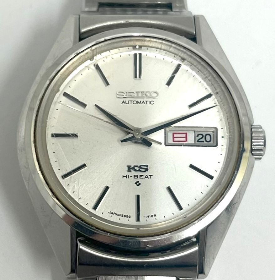 3081■ SEIKO/セイコー KS キングセイコー 5626-7113 ハイビート 自動巻きメンズ 腕時計_画像1