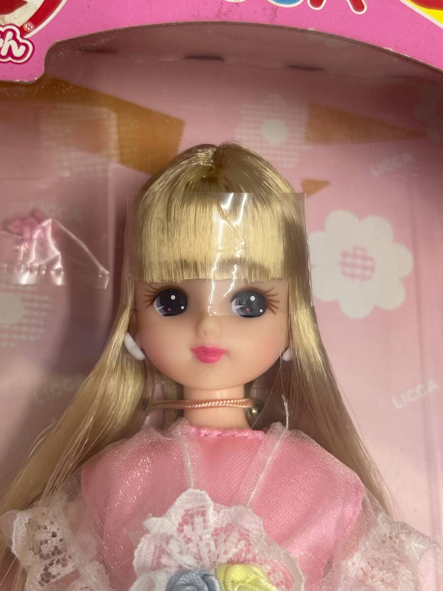 2579■タカラ リカちゃん LICCA D-14BB ピンク系ドレス リカちゃん人形 レトロ コレクションの画像3