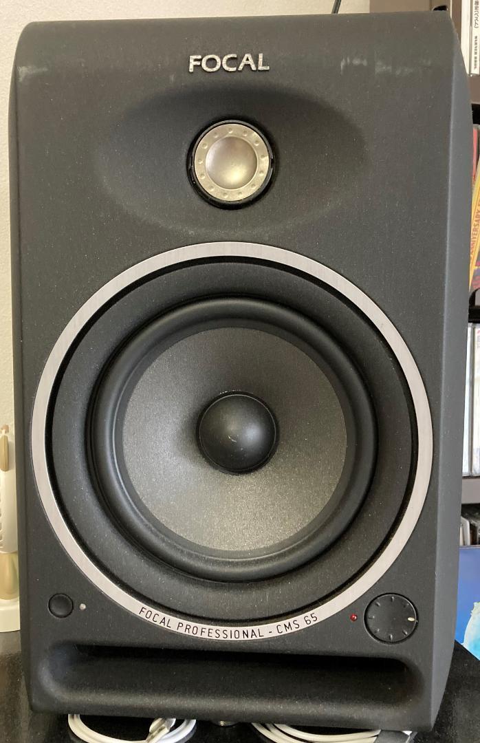 名機　Focal CMS65 ペア　モニター　フランス　宇多田ヒカル_画像1