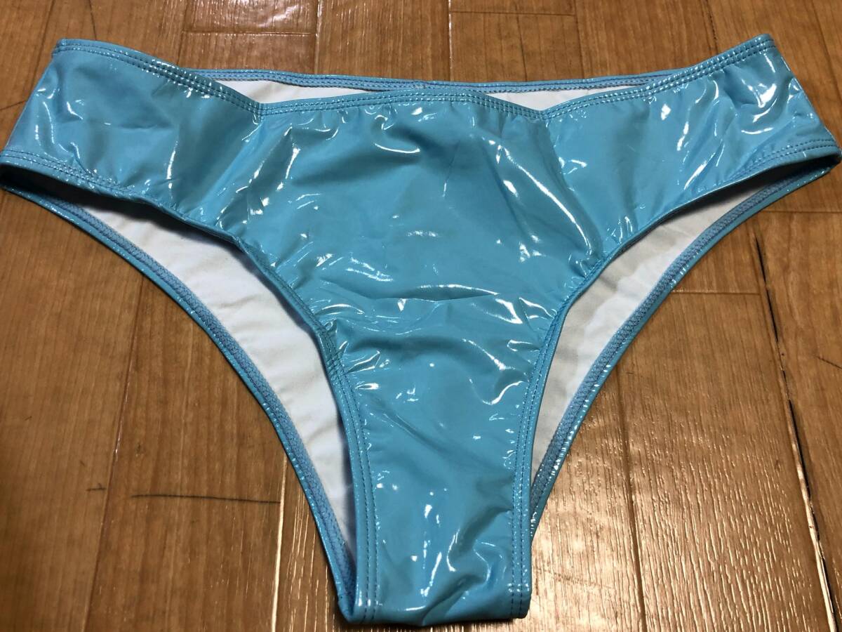 including in a package un- possible * postage 390 jpy super lustre super stretch costume fancy dress extension extension pants ( light blue )XL