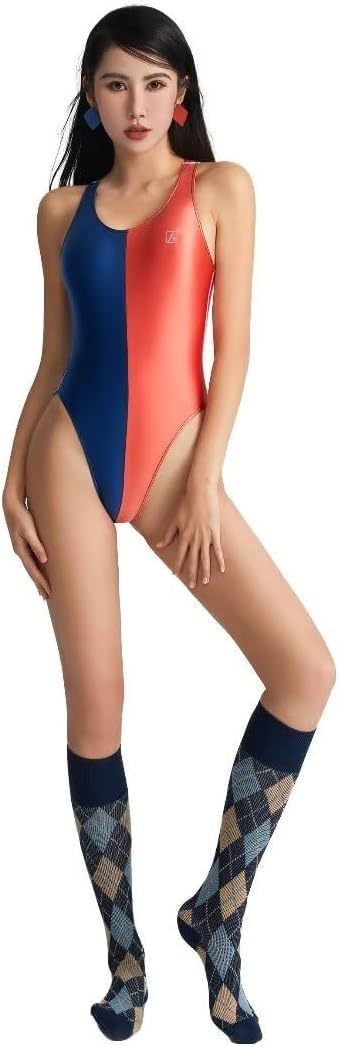 * стоимость доставки 390 иен AMORESY Leotard костюмированная игра race queen .. купальный костюм состязание Dance художественная гимнастика маскарадный костюм костюм 062(BLUE)XXL