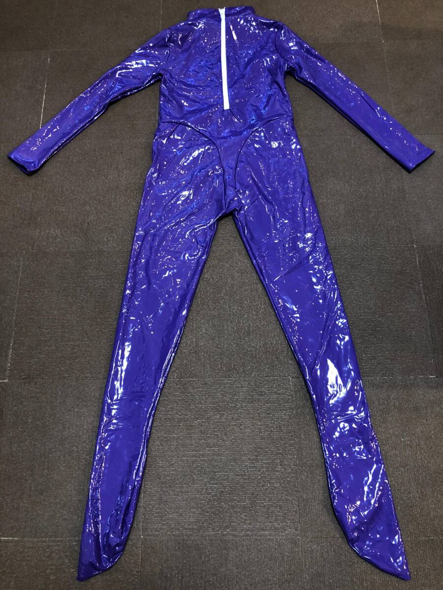 * including in a package un- possible super lustre Leotard long length race queen contest Dance rhythmic sports gymnastics fancy dress stretch costume ( purple )XL