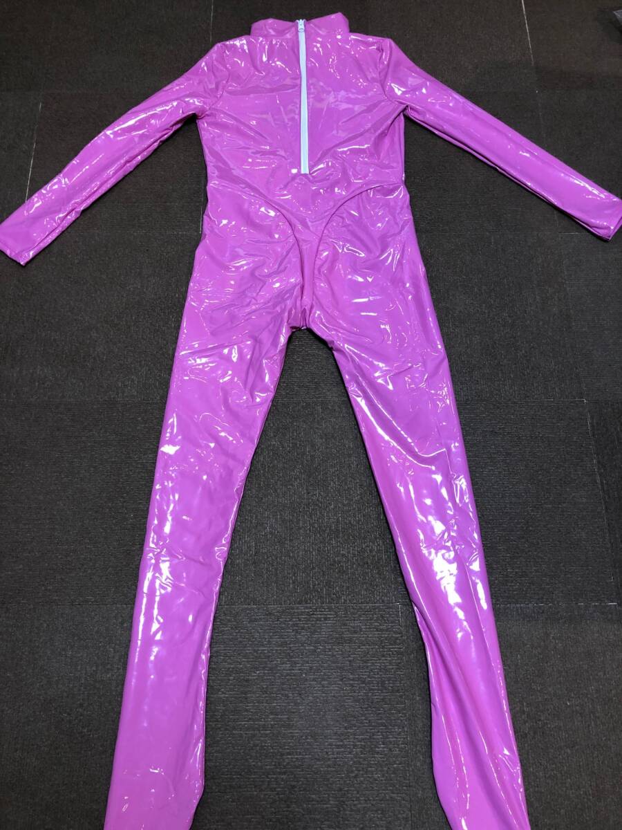 * включение в покупку не возможно супер глянец Leotard длинный length race queen состязание Dance художественная гимнастика маскарадный костюм стрейч костюм ( розовый )XL