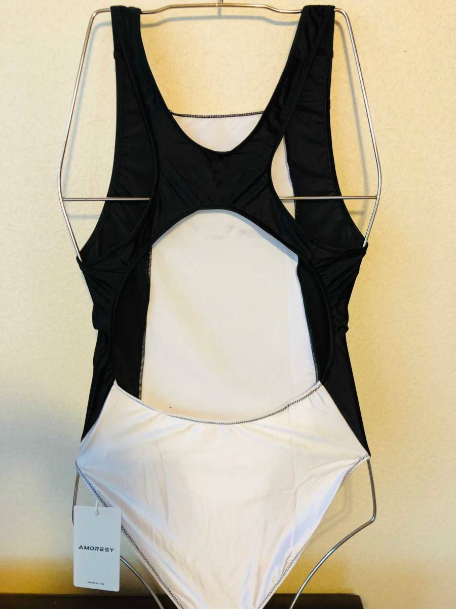 * стоимость доставки 390 иен AMORESY Aphrodite Leotard костюмированная игра race queen .. купальный костюм состязание Dance художественная гимнастика маскарадный костюм костюм 035(WHITE)XXXL