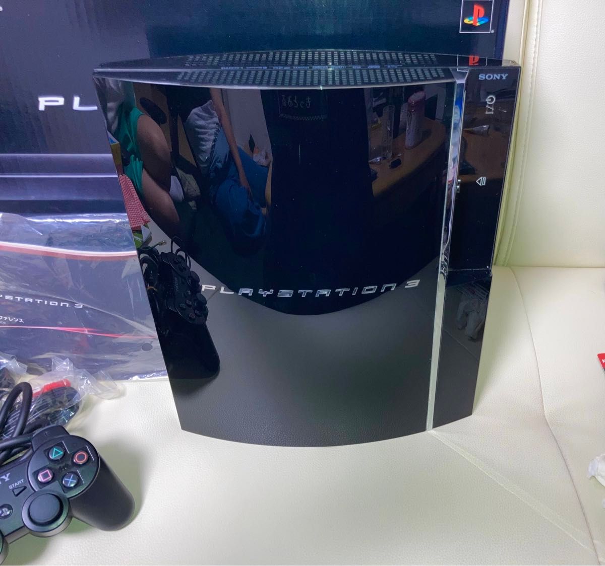 美品！　SONY PS3 60GB (CECHA00) SSD化済み　256GB　　PS1　PS2　PS3　プレイ可　動作確認済み