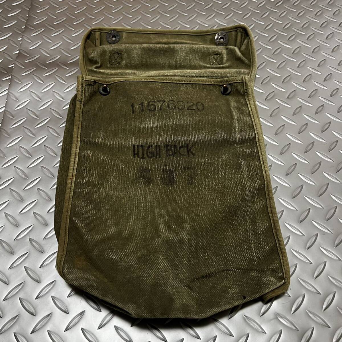 沖縄　米軍放出品　Vehicle Document Bag バッグ　ポーチ　(INV P#06)_画像1