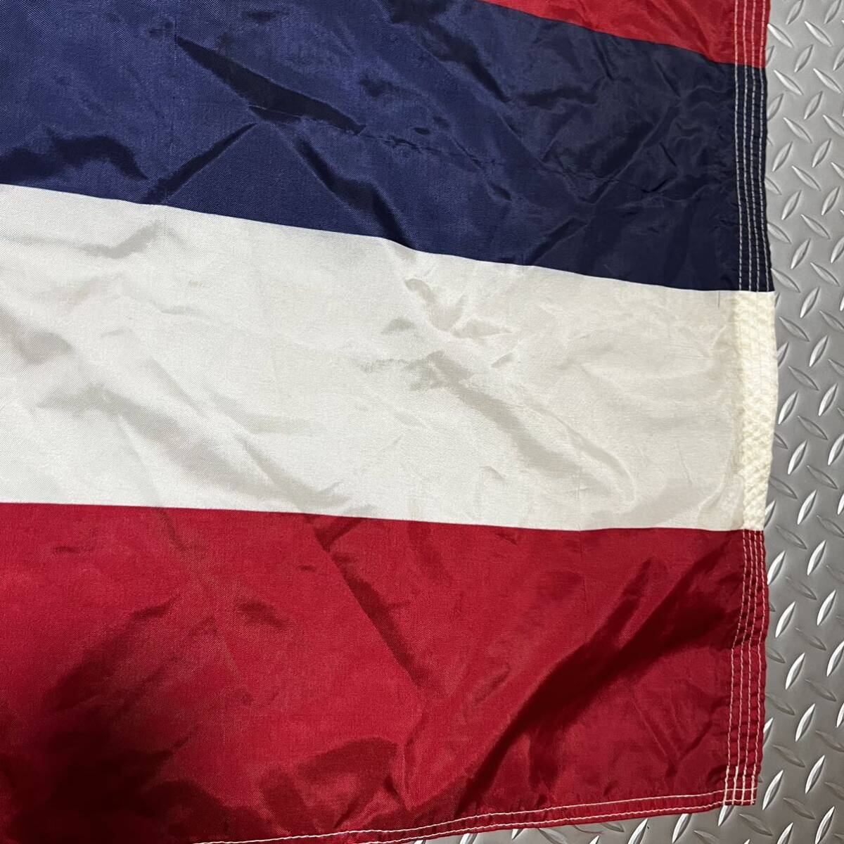 米軍放出品　フラッグ　旗　Dハワイ　HAWAII 184cm×114cm コレクション　飾り　(INV R#23)_画像7