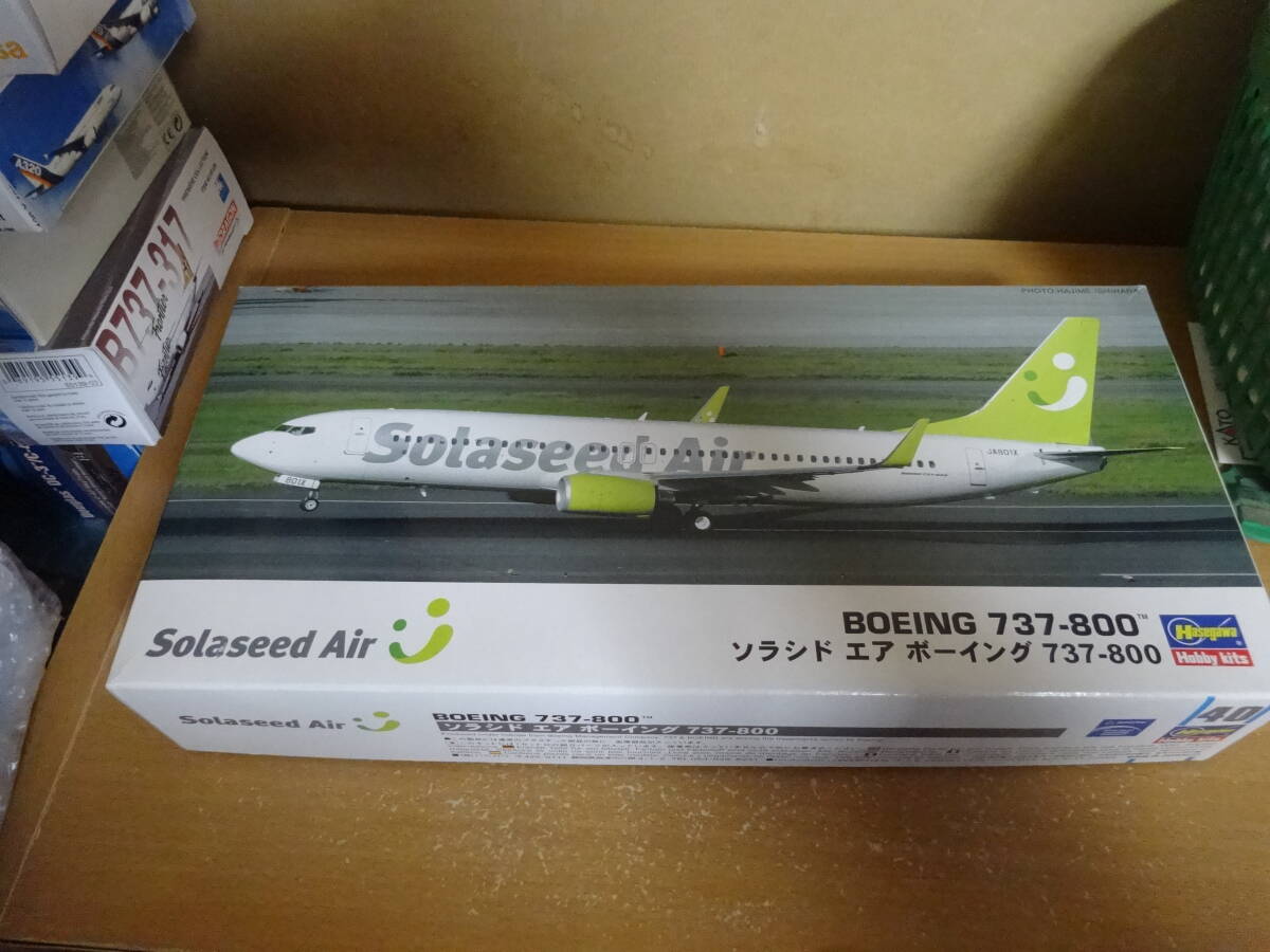 ハセガワ　1/200　ソラシドエア　737-800_画像1