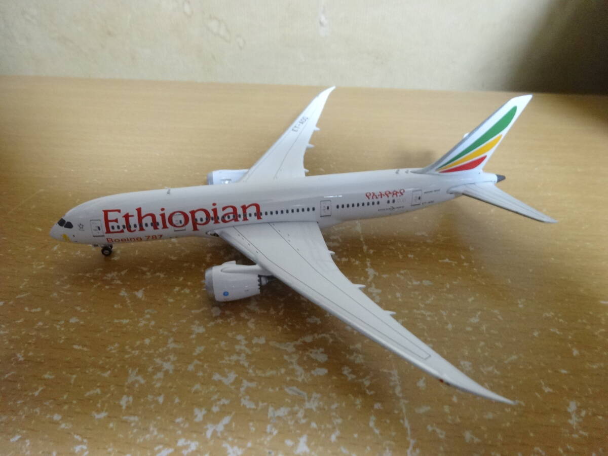 1/400　フェニックス　エチオピア航空　787-8_画像1