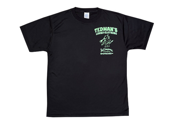 TEDMAN 　完売商品！　 ドライTシャツ 　BLACK　 Mサイズ 　試作品 　TDRYT-1100_画像1