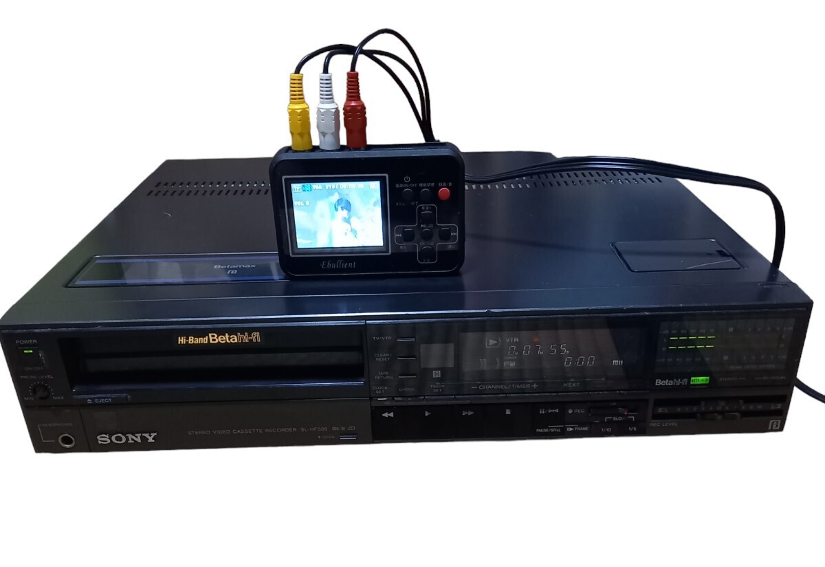  рабочий товар SONY Sony Betamax высокий частота Beta BETA Hi-Fi Beta видеодека SL-HF505 звуковая аппаратура 