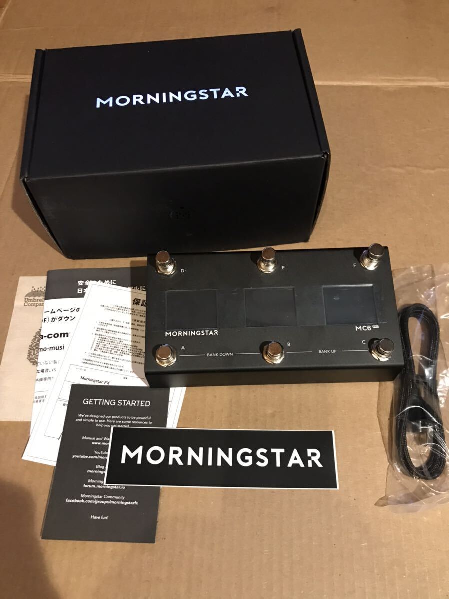 今回のみ値下げ！＊美品良品＊ MORNINGSTAR MC6 PRO - Midi スイッチャー_画像1