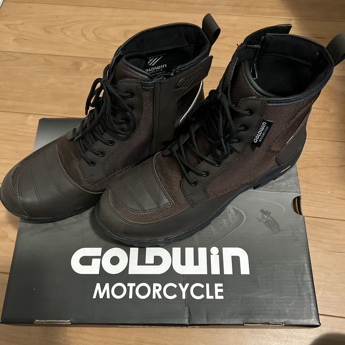 GOLDWIN バイク用ブーツ27センチの画像1