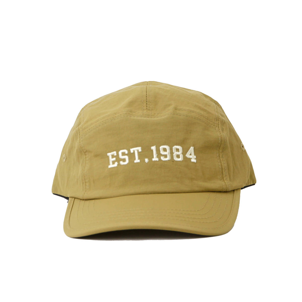 ナイロン ジェット キャップ [ EST1984 ] カーキ / レディース 帽子 ツバ広 小顔効果 UV 紫外線対策 おしゃれ ゴルフ ランニング 涼しい 