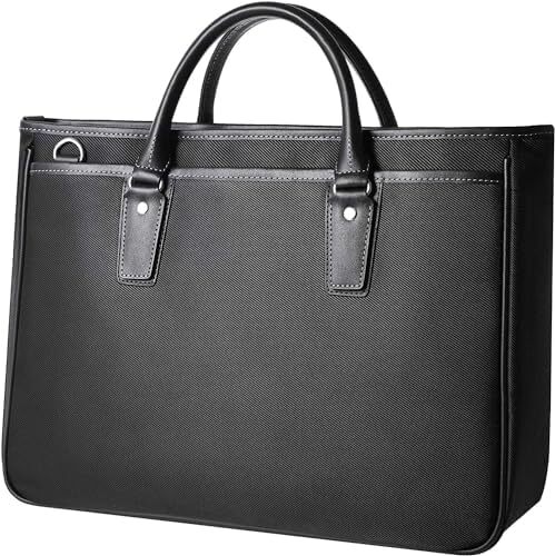 [グレヴィオ] 一流の鞄職人が作る ビジネスバッグ 就活バッグ リクルートバッグ 大容量 自立 出張 メンズ A4 メンズ ブラッ_画像1