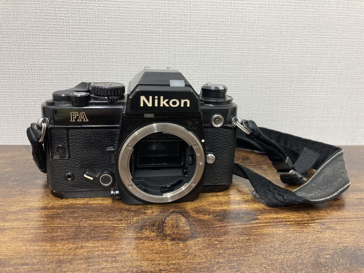 ④ニコン Nikon FA ブラック 35mm 一眼レフフィルムカメラ ボディ 一眼レフカメラ_画像1