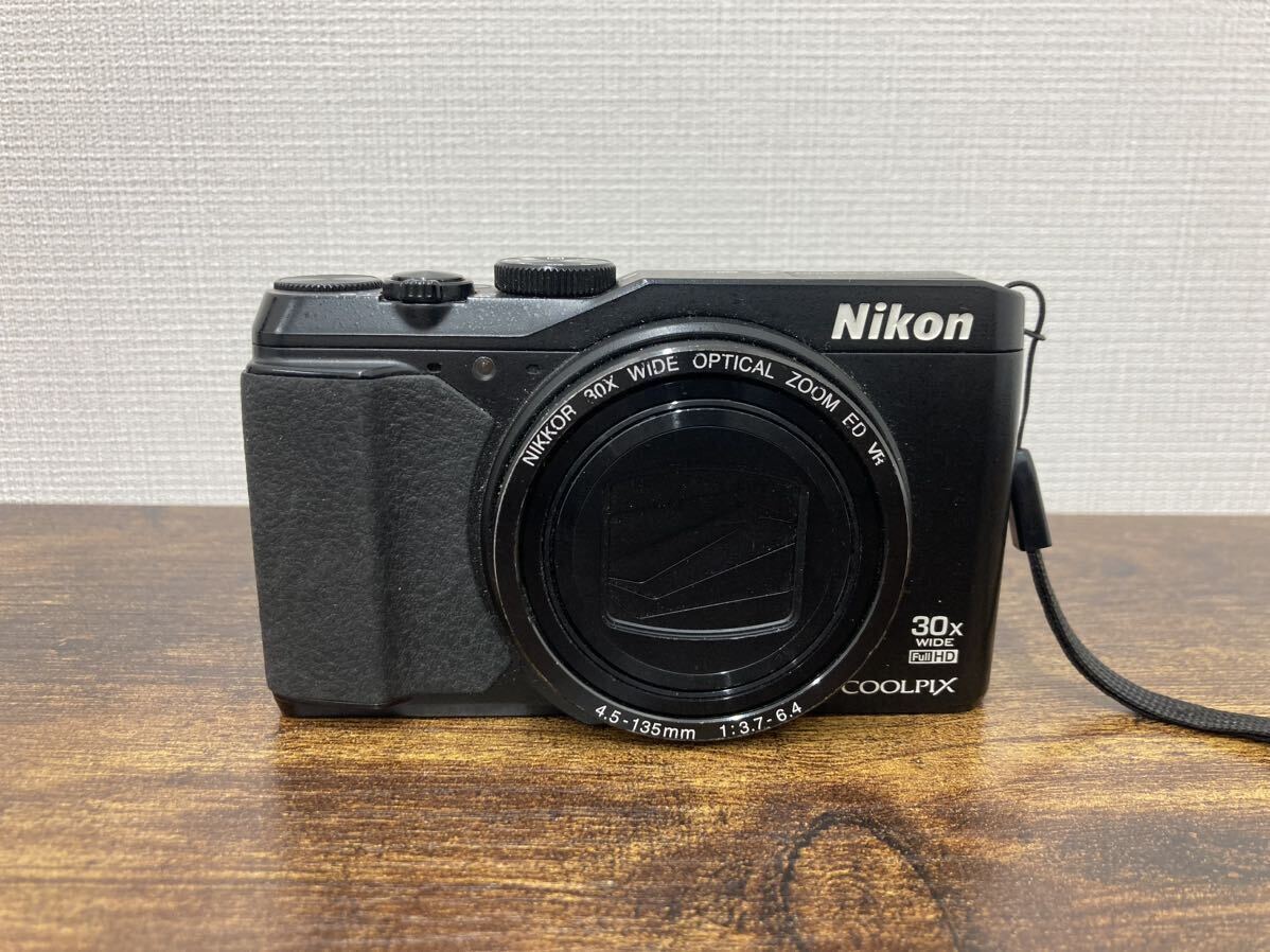④Nikon COOLPIX S9900 ブラック 充電器有 デジタルカメラ 通電ok_画像1