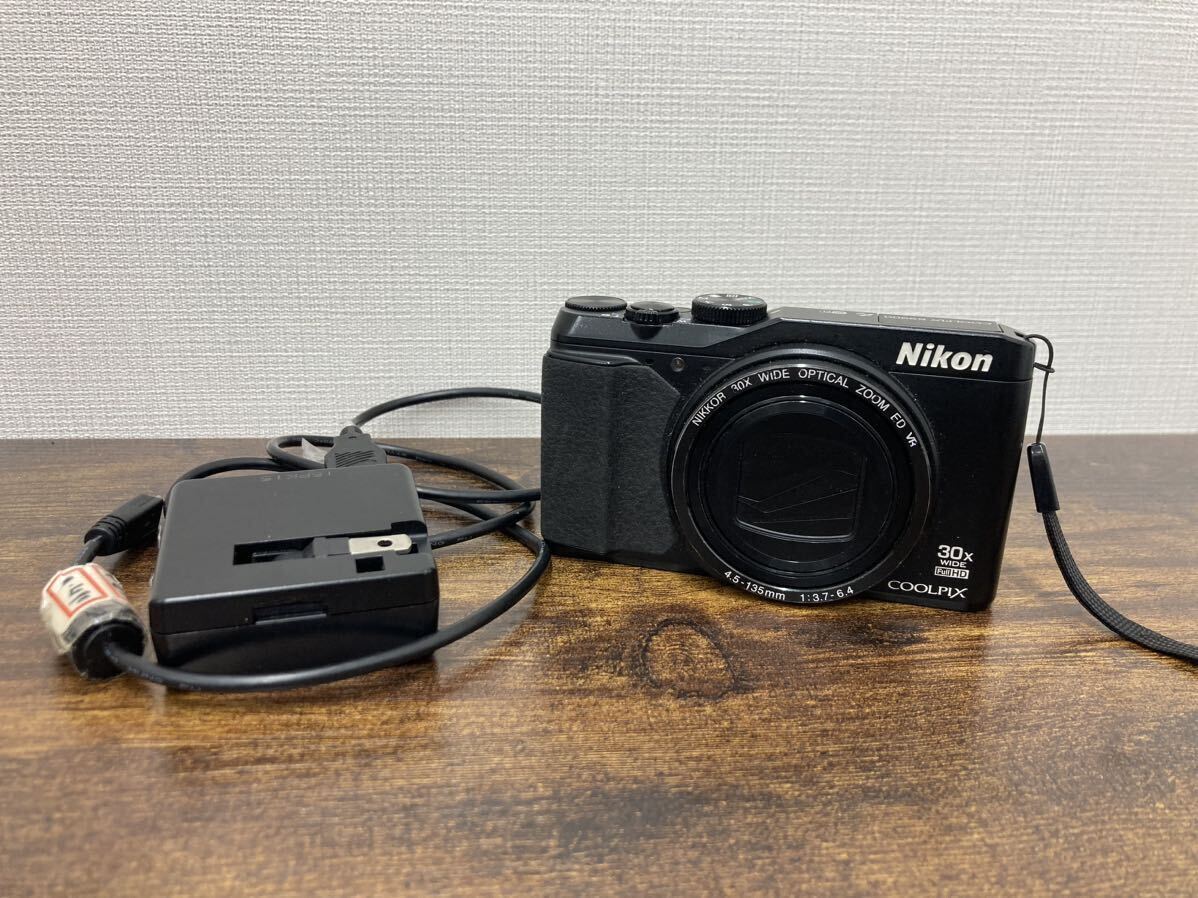 ④Nikon COOLPIX S9900 ブラック 充電器有 デジタルカメラ 通電ok_画像8