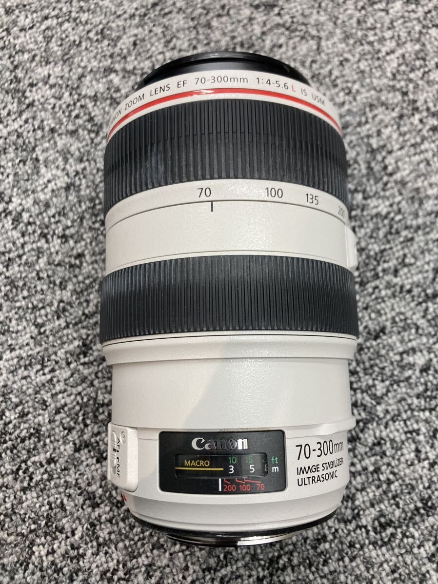 ③Canon キャノン レンズ EF 70-300mm 1:4-5.6L IS USM IMAGE STABILIZER ULTRASONIC φ67mm 動作品 カビ 曇り無し 望遠レンズ_画像2