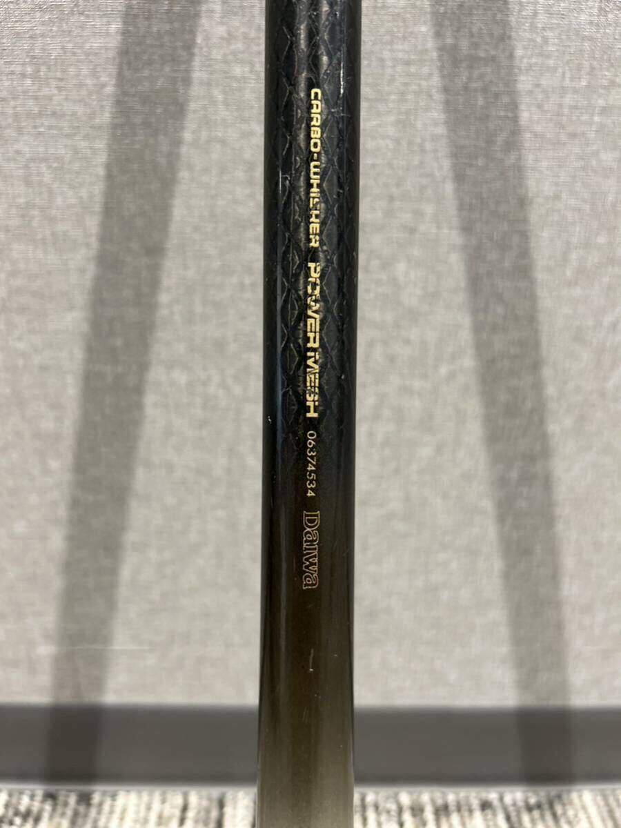 ② 渓流竿釣り竿DAIWA 早霧抜硬調硬63 CARBO-WHISHER POWERMESH ② 渓流竿釣り竿DAIWA 早霧抜硬調硬63 CARBO-WHISHER POWERMESH