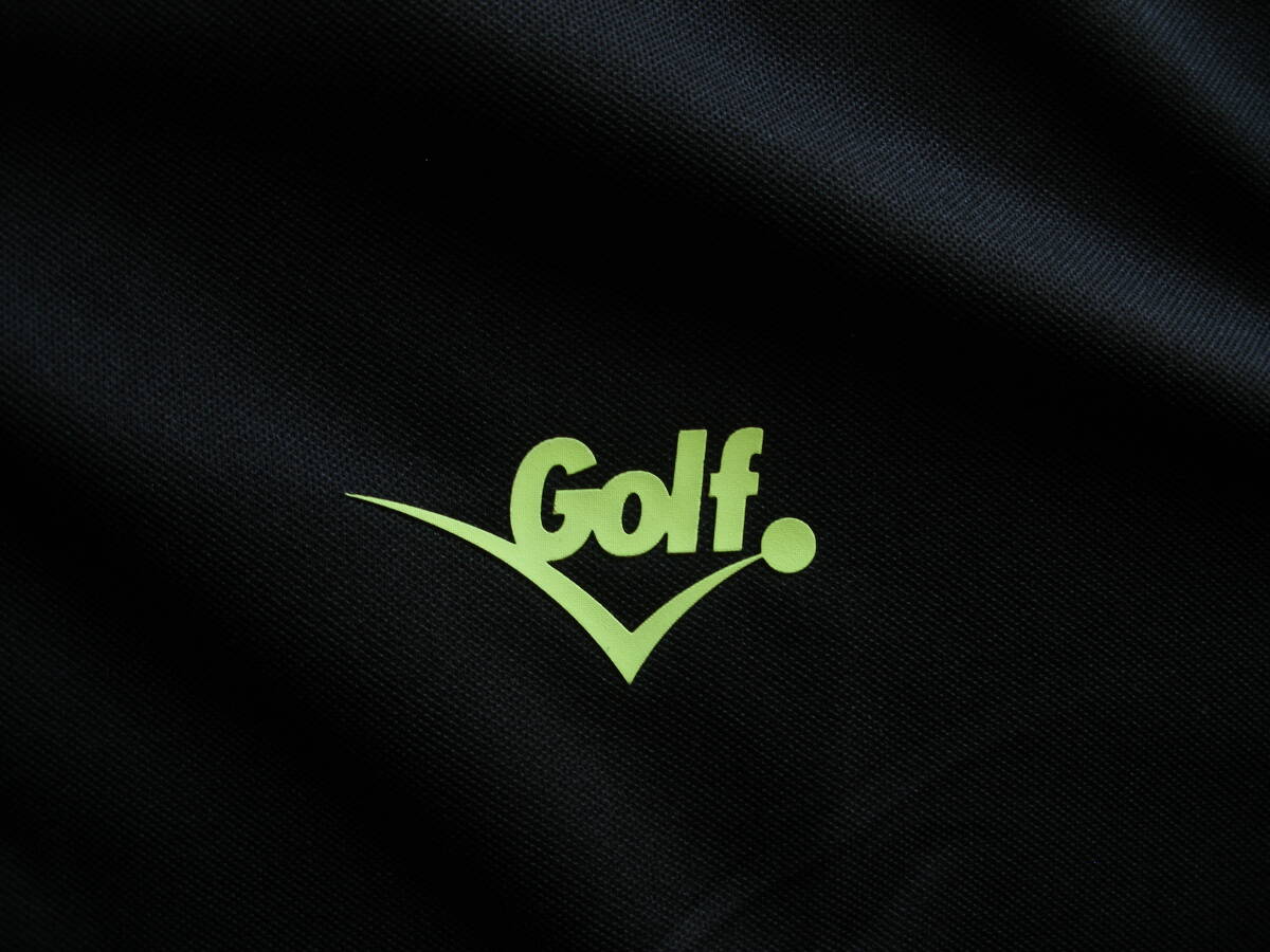 送料無料 ラッセルノ Russeluno Golf 半袖ポロシャツ RG-2020602 ブラック サイズ4(日本サイズM程度）_画像4