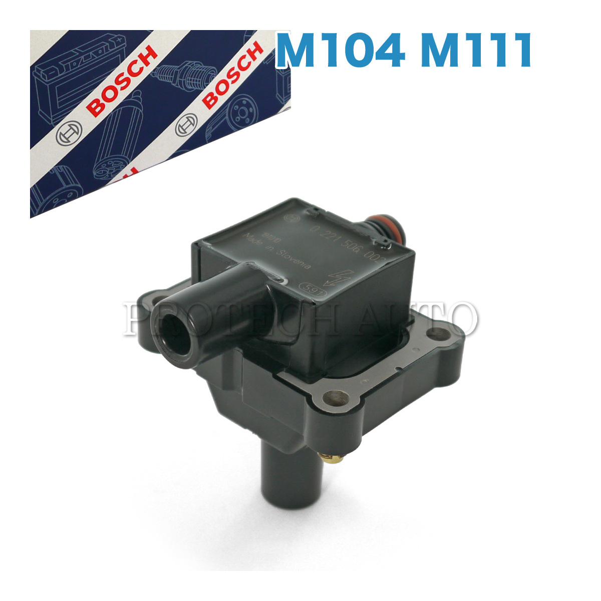 純正OEM BOSCH製 ベンツ W140 イグニッションコイル M111 M104 00119 0001587003 0001587503 0001587103 0221506002 300SE S280 S320_画像1