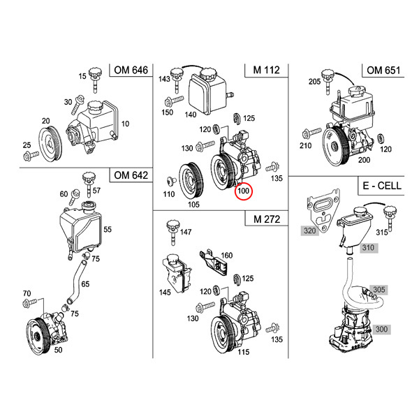 MEYLE製 ベンツ Vクラス W639 V350 パワステポンプ/パワーステアリングポンプ 0044664501_画像2