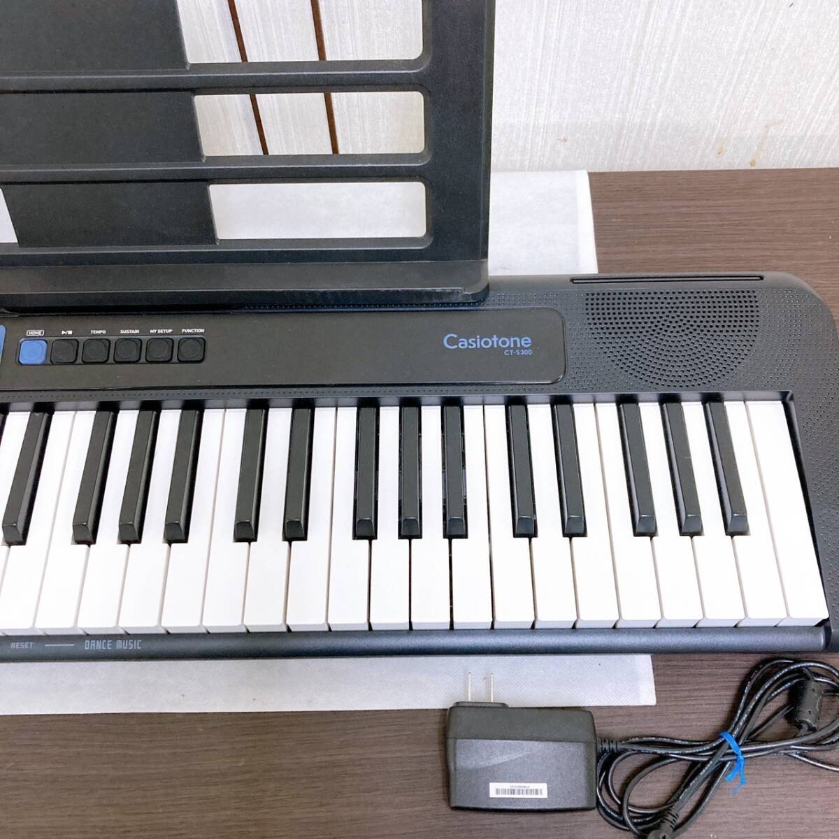 【1円スタート！動作確認済み！】CT-S300 CASIO カシオ Casiotone CT-S300 電子ピアノ キーボード 2020年製/T4367-宅160_画像4
