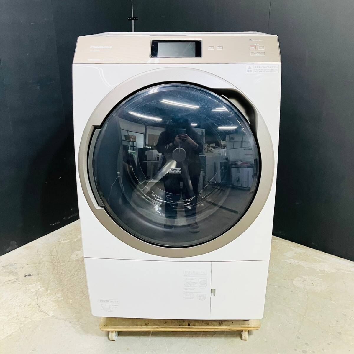  Panasonic drum type washing machine NA-VX900AL 2020 year made laundry capacity :11kg dry capacity :6.0kg high capacity Family oriented drum washing machine /D031-C