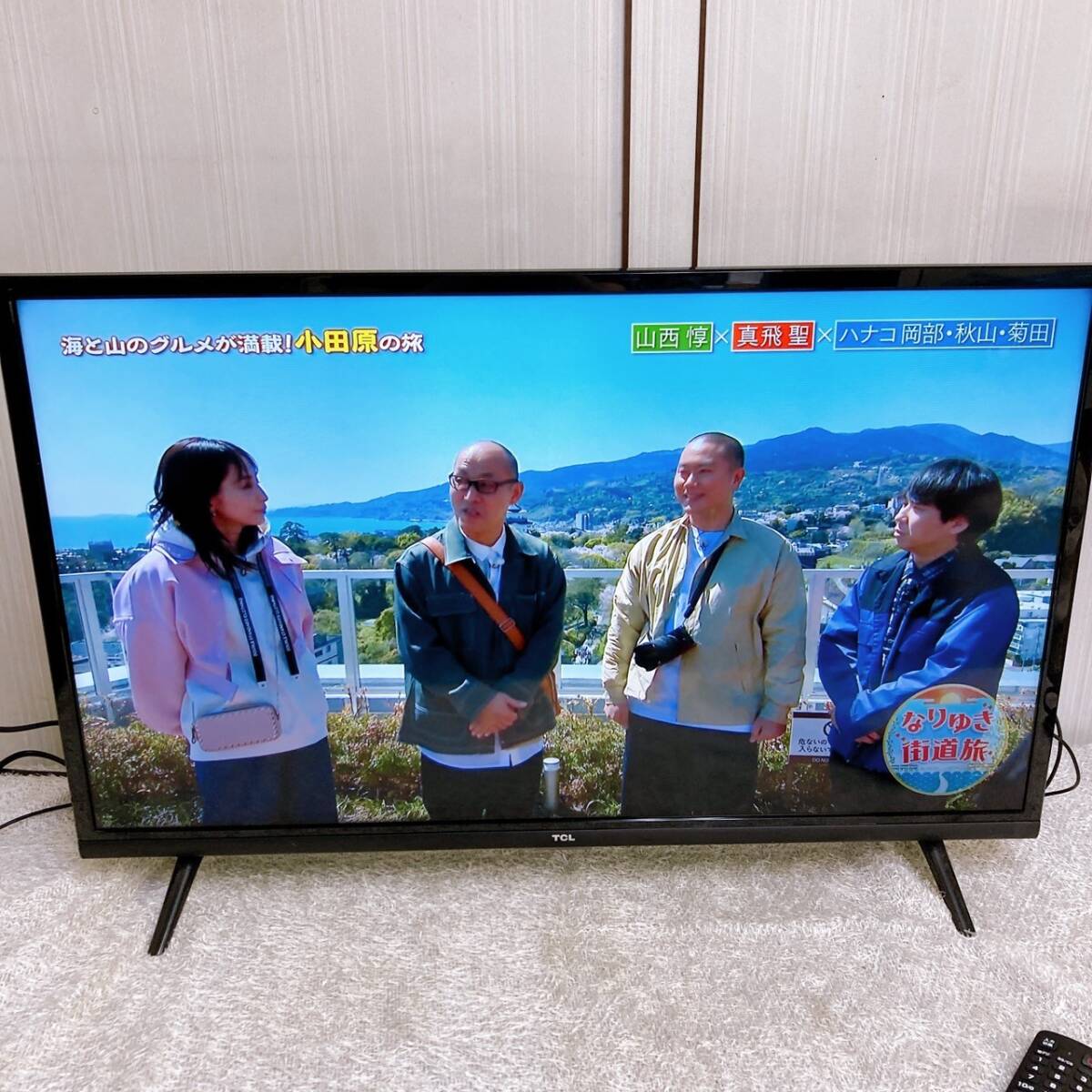 TCL 32型 液晶テレビ 32S5200A 2021年製 32インチ フルハイビジョン スマートテレビ リモコン付き カラーテレビ/TH2405177-A_画像2