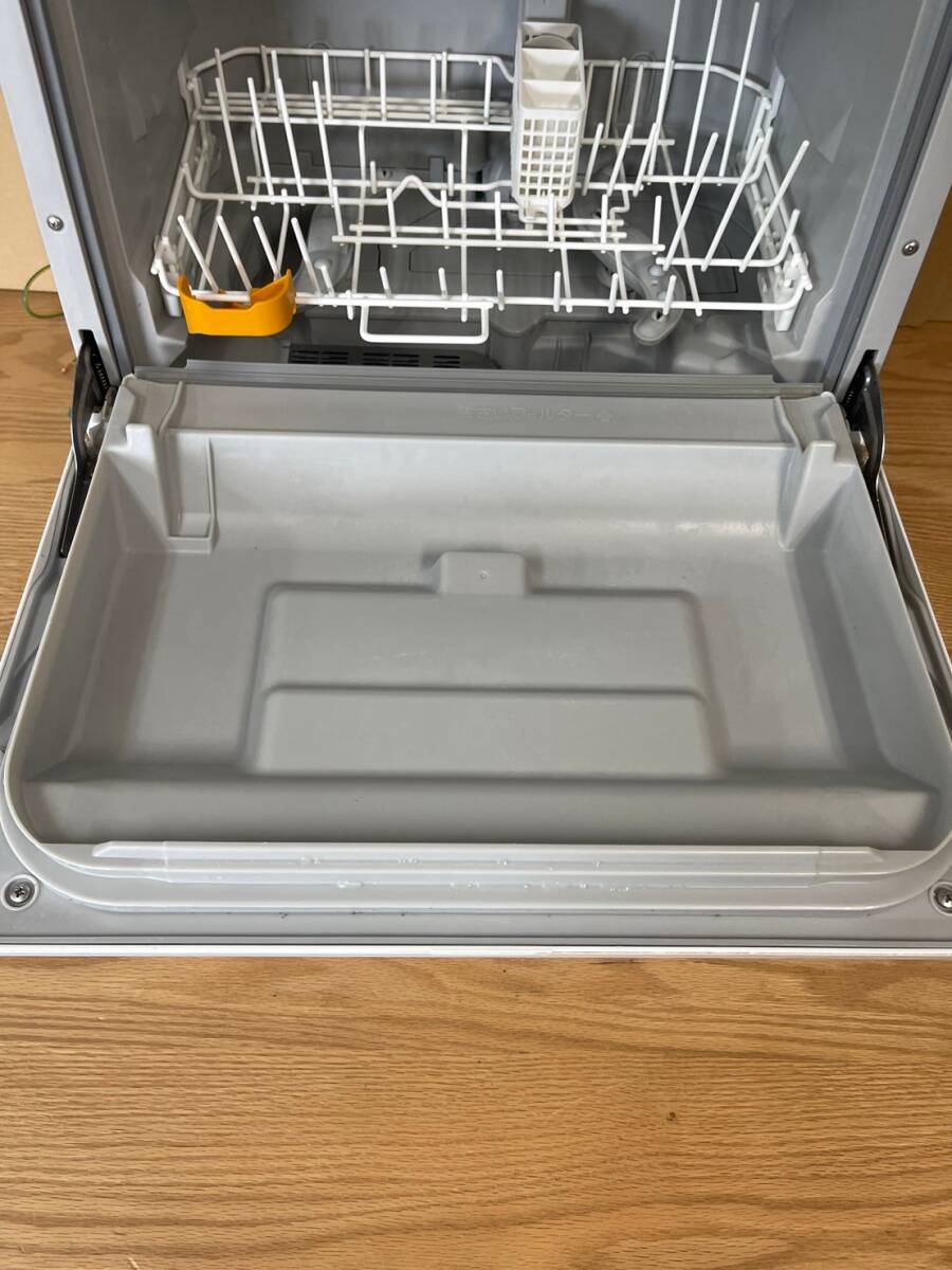 Panasonic パナソニック 食器洗い乾燥機 プチ食洗器 NP-TCR4-W ホワイト 2020年製/KK965-Aの画像8