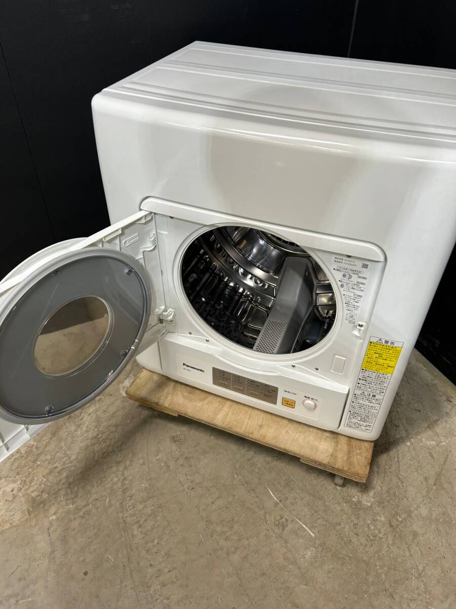 【1円スタート！動作確認済み！】NH-D603 Panasonic パナソニック 除湿形電気衣類乾燥機 衣類乾燥機 乾燥容量6kg2023年製/YS1453-Bの画像3