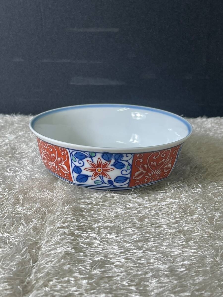 骨董品 有田焼 西山窯 小鉢 五客 染付 和食器 陶器 小皿 小鉢/TH9802-宅60_画像2