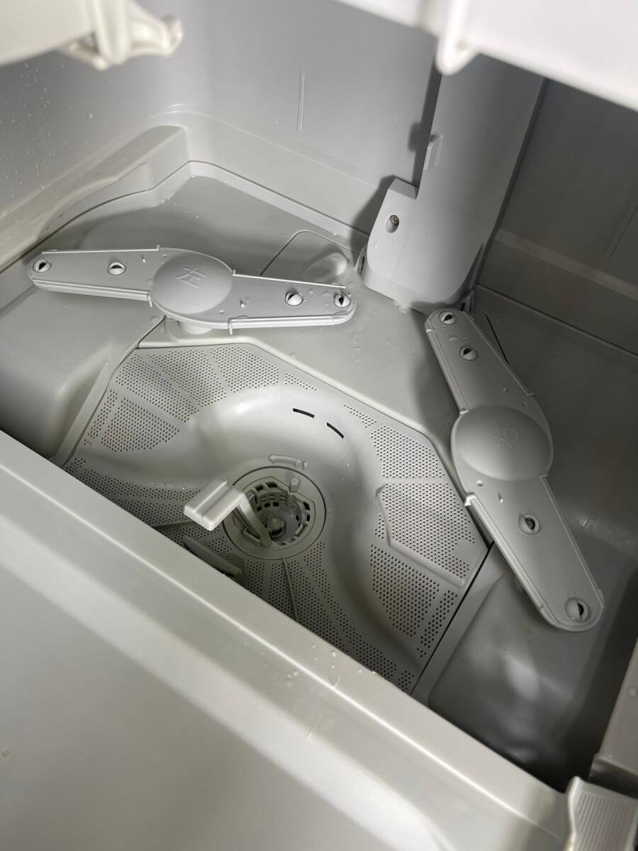 【1円スタート！動作確認済み！】NP-TA4-W パナソニック Panasonic 食器洗い乾燥機 食洗器 前開き式 2020年製/T4355-A_画像5