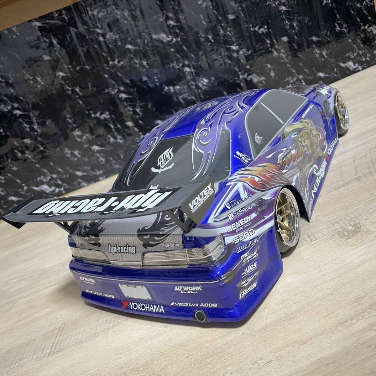 hpi トヨタ マーク2 ドリフト 1/10 ラジコン ボディ rc ドリフト hpi トヨタ マーク2 ドリフト 1/10 ラジコン ボディ rc ドリフト