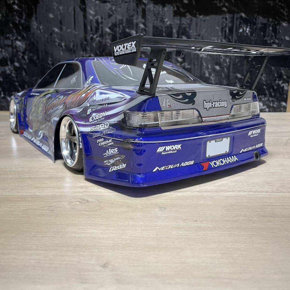 hpi トヨタ マーク2 ドリフト 1/10 ラジコン ボディ rc ドリフト hpi トヨタ マーク2 ドリフト 1/10 ラジコン ボディ rc ドリフト