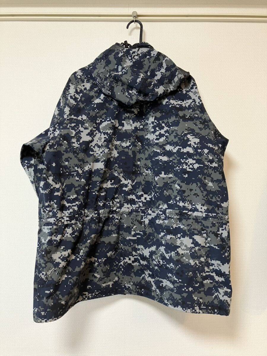 US NAVY ゴアテックス　パーカー　迷彩　GORE-TEX 米国海軍　USA_画像2