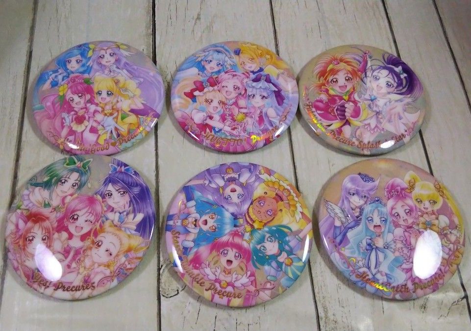 プリキュアオールスターズ BIG缶バッジ