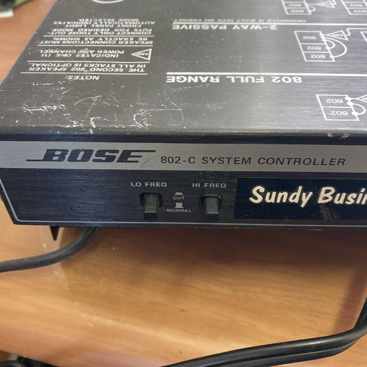 BOSE 802-C system controller S-200 equalizer set 