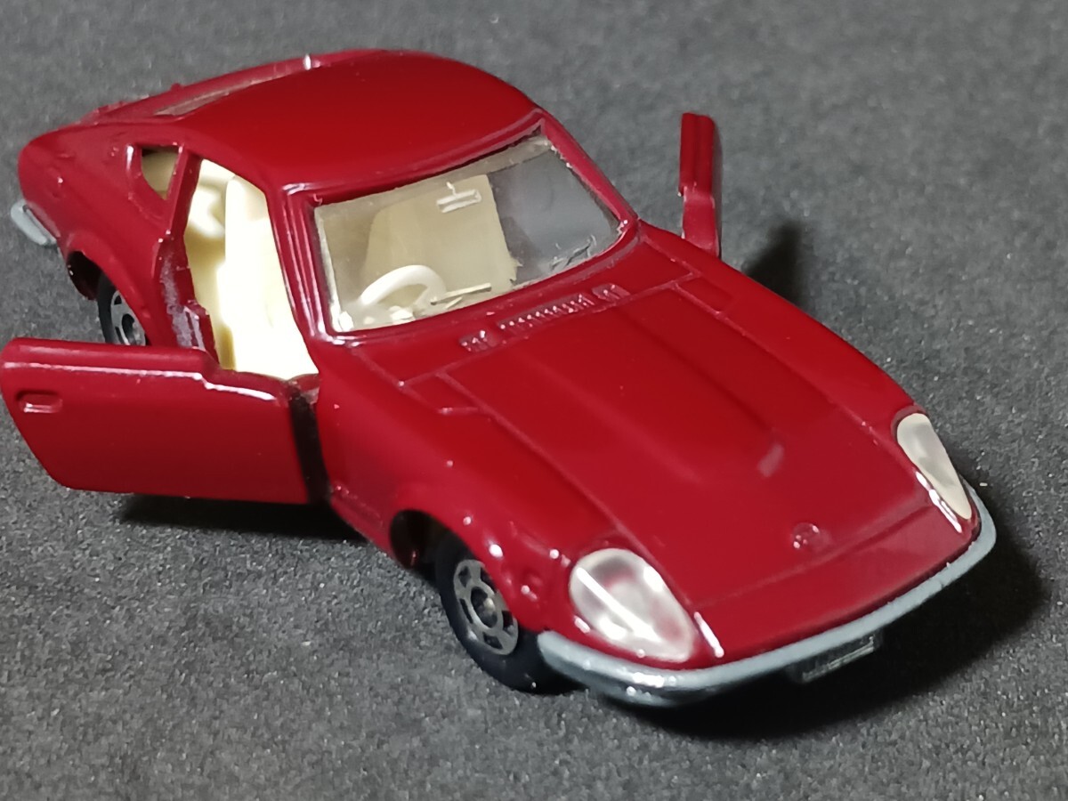 ◆日本製トミカ/黒箱(1/60)◆日産 フェアレディ 240ZG(HS30/マルーン)◆箱なし/ルース/傷少良品★夢屋JT251★_画像3