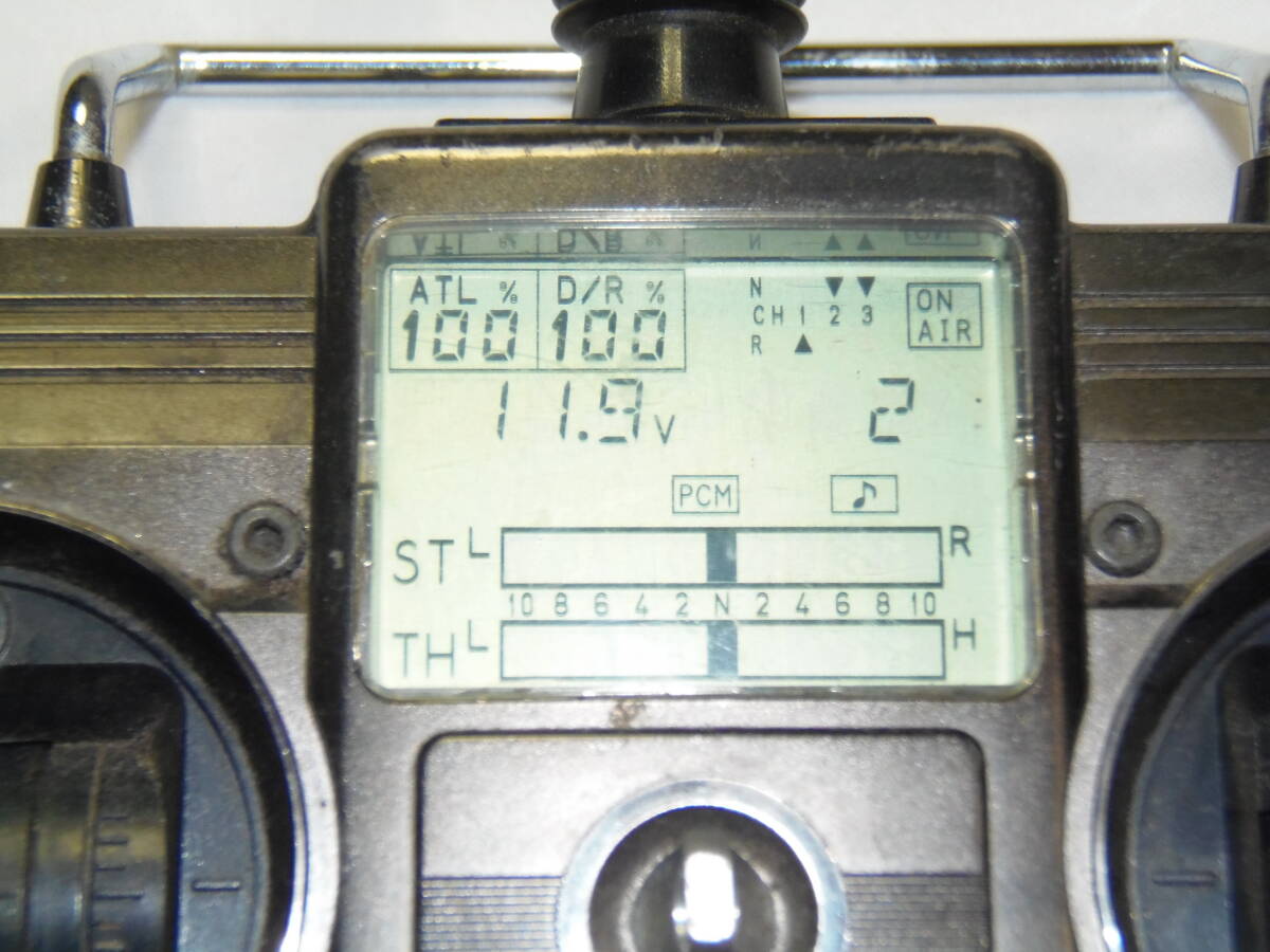 フタバプロポ Futaba FF3 FP-T3UCP PCM1024 モジュール付 40MHz帯 バンド69 通電確認済み(中古品)の画像2