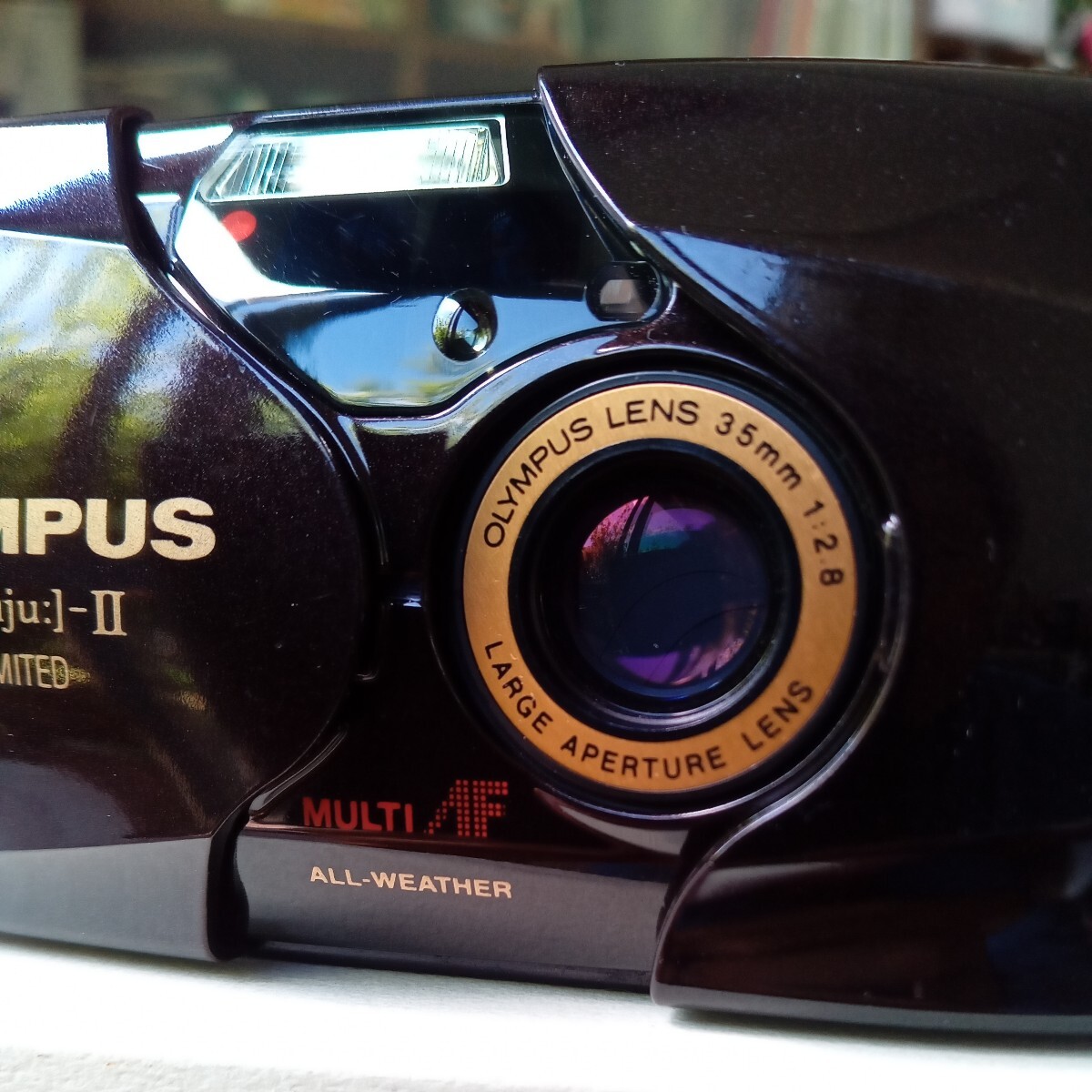オリンパス OLYMPUS ミュー[mju] μ -II LIMIED単焦点 コンパクトフィルムカメラの画像9