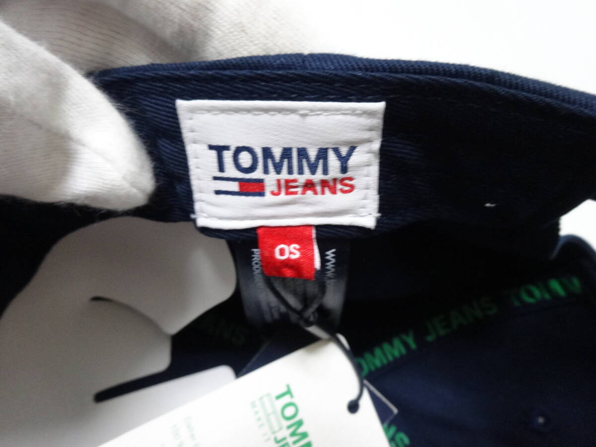 新品★トミージーンズ【 TOMMY JEANS】男女兼用★野球帽★キャップ★紺★オーガニックコットン★AW0AW10191★特価品★送料込★T-10_画像8