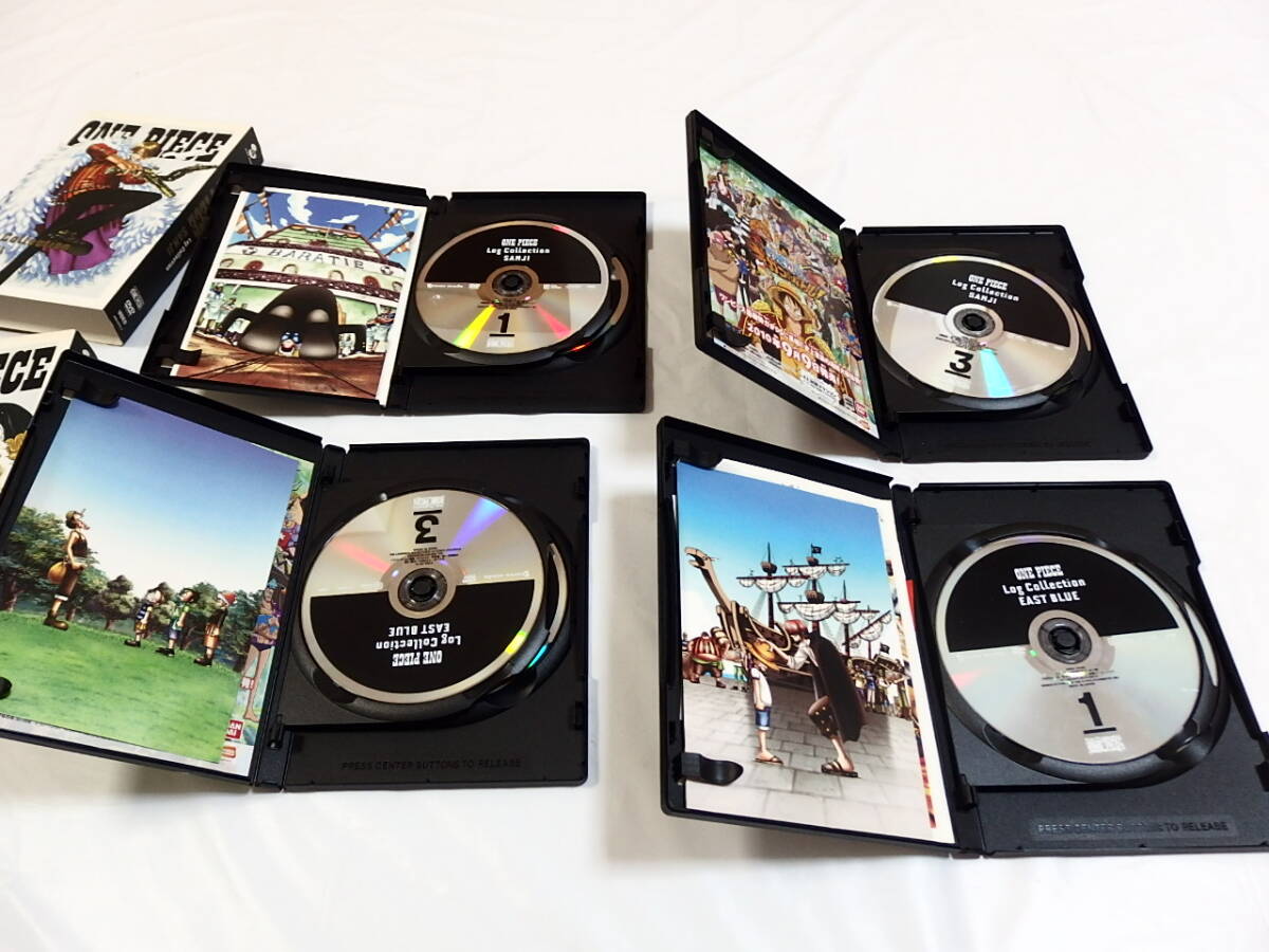 セル版　ワンピース / sanji / east blue / 2セット　DVD　ONE PIECE Log Collection