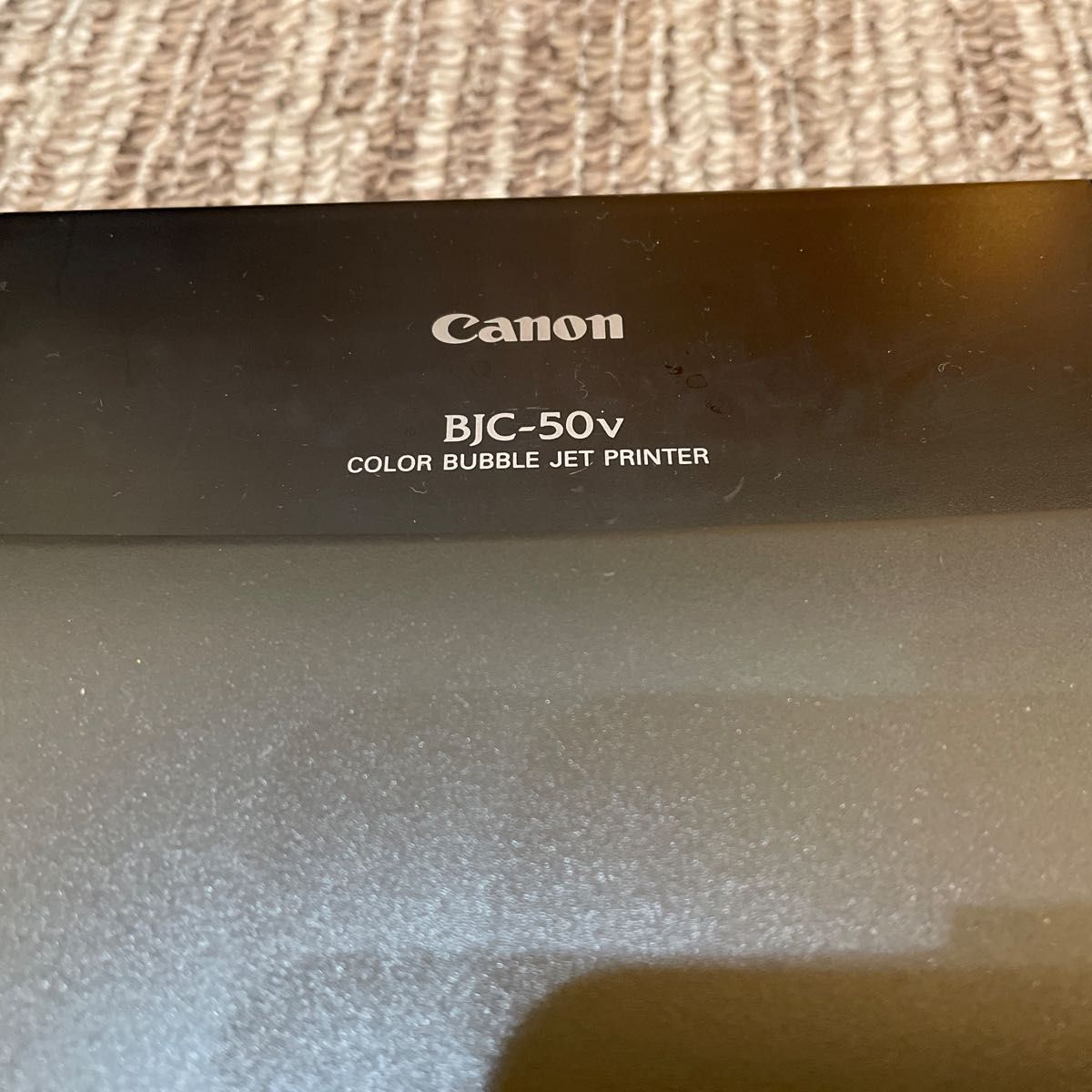 Canon BJC-50v バブルジェットモバイルプリンタ ジャンク品　動作未確認
