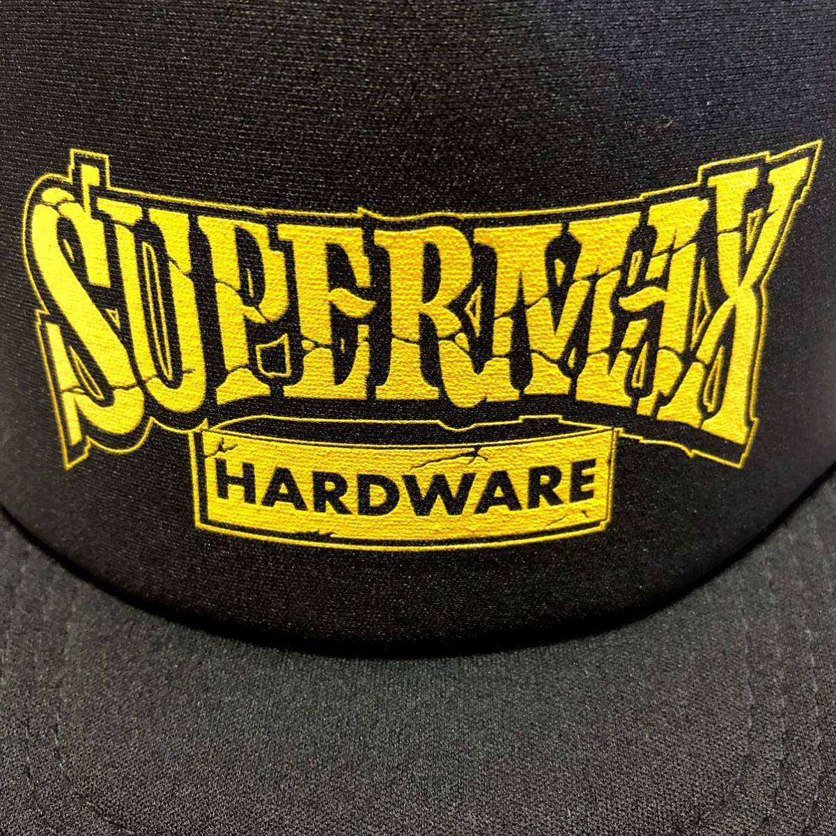◎SUPERMAX HARDWARE スーパーマックス ステッカー付 トラッカー ブラックCAP ロサンゼルス ローライダー Streetbrand チカーノ Lowrider 6の画像2